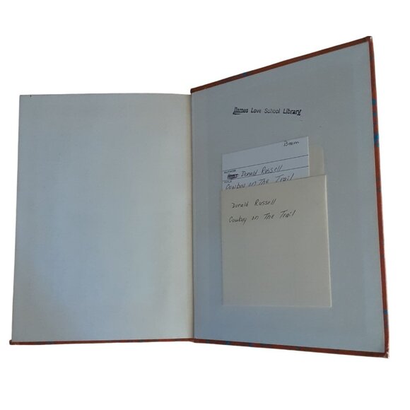 Cowboy On The Trail Donald Russell Benefic Press 1960 Illustrations Max Ranft HC - Picture 11 of 12